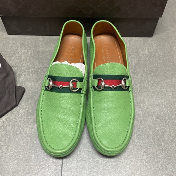 Authentic Gucci Horsebit Driving Loafers - Picture 2 of 6
